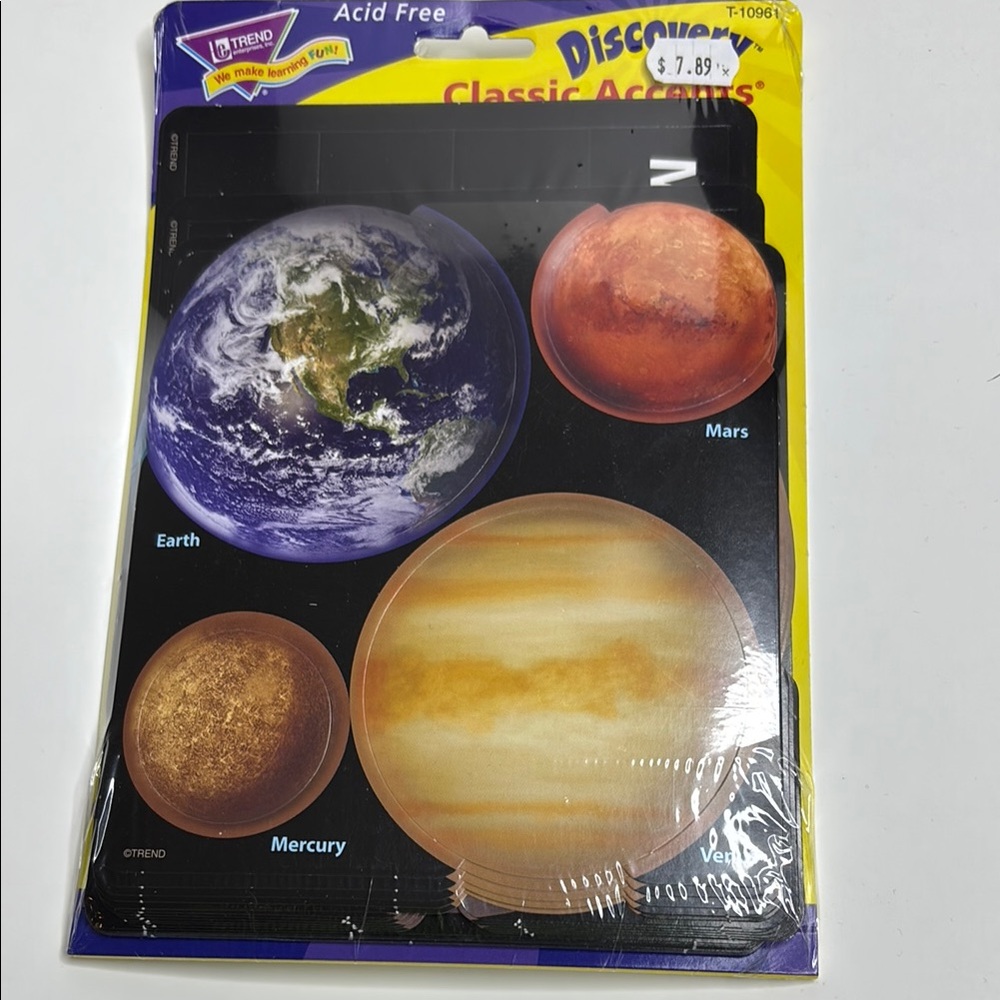 Trend Enterprises Planetary Educational classic accents
